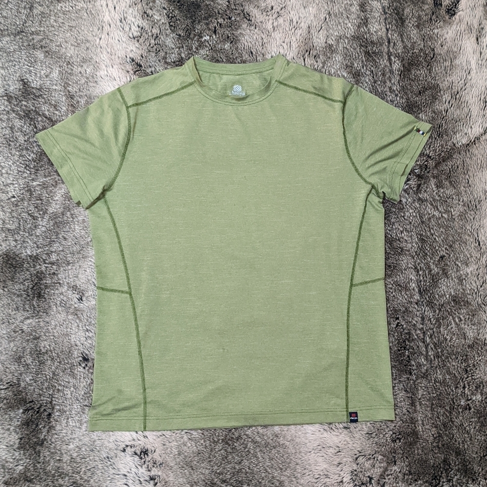 Sherpa Adventure Gear Performance T Shirt Green Men's XL